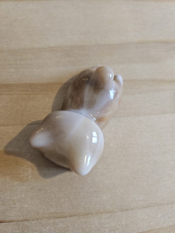 Figurine chat en résine epoxy